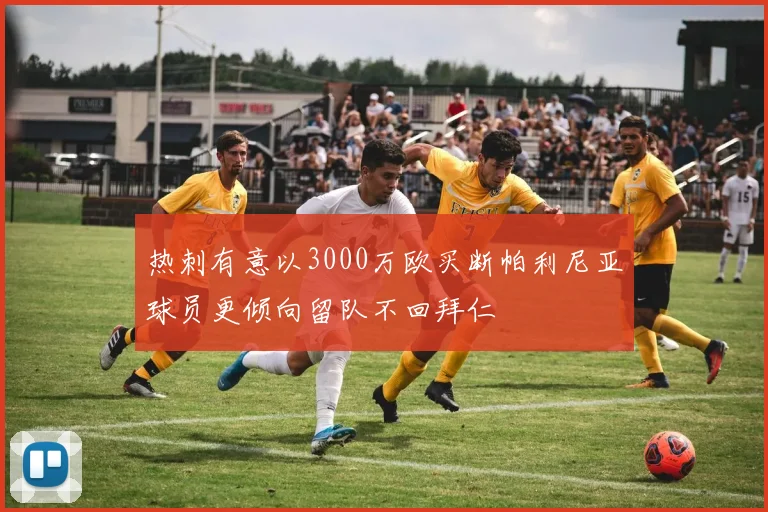 热刺有意以3000万欧买断帕利尼亚球员更倾向留队不回拜仁